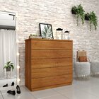 Cômoda 5 Gavetas 86cm Premium   Cinamomo