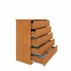 Cômoda 5 Gavetas 86cm Premium   Cinamomo
