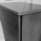 Cômoda 5 Gavetas  100% Mdf Versatile Freijó/off White