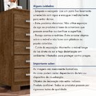 Cômoda 5 Gavetas  Itapema Malbec
