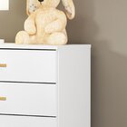 Cômoda 5 Gavetas Bb-120  Branco