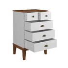 Cômoda 5 Gavetas Branco