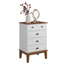 Cômoda 5 Gavetas Branco