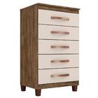 Cômoda 5 Gavetas Cannes I03 Teka Champagne