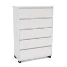 Cômoda 5 Gavetas Coimbra Branco