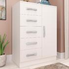 Comoda 5 Gavetas E 1 Porta Co65 Fell