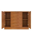 Cômoda 5 Gavetas Em Mdf/mdp Sol Espresso Móveis Cinamomo