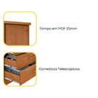 Cômoda 5 Gavetas Em Mdf/mdp Sol Espresso Móveis Cinamomo