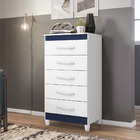 Cômoda 5 Gavetas Esmeralda - Albatroz Móveis - Branco Flex