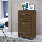 Cômoda 5 Gavetas Esmeralda - Albatroz Móveis - Cedro