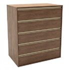 Cômoda 5 Gavetas Inovatto Belmax Ébano