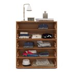 Cômoda 5 Gavetas Lisboa  Freijó/creme