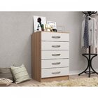 Cômoda 5 Gavetas Maxi  Branco/demolição