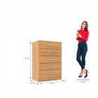 Cômoda 5 Gavetas Maxi  Cinamomo