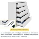 Cômoda 5 Gavetas Mdf Premium Tcil