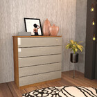 Cômoda 5 Gavetas Mdf Premium Tcil