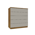 Cômoda 5 Gavetas Mdf Premium Tcil