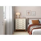 Cômoda 5 Gavetas Off White