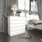 Cômoda 5 Gavetas - Premium-neve - Tcil Móveis