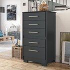 Cômoda 5 Gavetas Primacy     Black