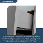 Cômoda 5 Gavetas Primacy     Branco