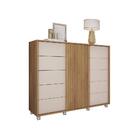 Cômoda 5 Gavetas Ripado Johann