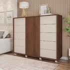 Cômoda 5 Gavetas Ripado Johann