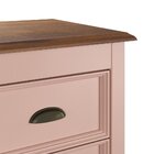Cômoda 5 Gavetas Rosa