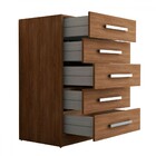 Cômoda 5 Gavetas Savana Cinamomo - Panorama Móveis