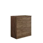 Cômoda 5 Gavetas Toronto Bianchi Móveis Avelã