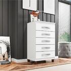 Cômoda 5 Gavetas Tracie Branco