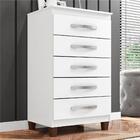 Cômoda 5 Gavetas Tracie Branco