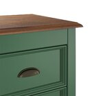 Cômoda 5 Gavetas Verde