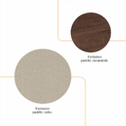 Comoda 5gv Casa D Belize Jacarandá/linho