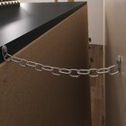 Cômoda 6 Gavetas 100% Mdf Logan 136cm Grafitto