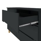 Cômoda 6 Gavetas 100% Mdf Logan 136cm Grafitto