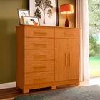 Cômoda 6 Gavetas 2 Portas Cinamomo Xiang Shop Jm