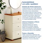 Cômoda 6 Gavetas Ananda Cabecasa Madeiraoriginals Off-white/m