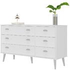 Cômoda 6 Gavetas Branco Tx Co-345 - Hecol Móveis