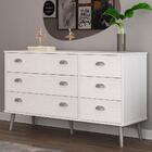 Comoda 6 Gavetas Co345 Branco Hec