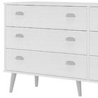 Comoda 6 Gavetas Co345 Branco Hec