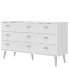 Comoda 6 Gavetas Co345 Branco Hec