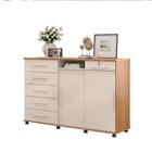 Cômoda 6 Gavetas Com Cabideiro E Colmeia Organizadora Freijó