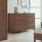 Cômoda 6 Gavetas Com Estrutura Resistente E Pés Robustos Magg