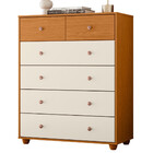 Cômoda 6 Gavetas Com Pés Vittoria Albatroz