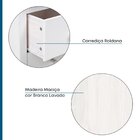Cômoda 6 Gavetas Em Madeira Maciça Nest Branco