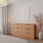 Cômoda 6 Gavetas Hera Cabecasa Madeiraoriginals Louro