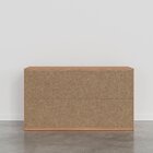 Cômoda 6 Gavetas Hera Cabecasa Madeiraoriginals Louro/algodão