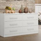 Cômoda 6 Gavetas Ibiza  Branco