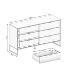 Comoda 6 Gavetas Itapua/argila